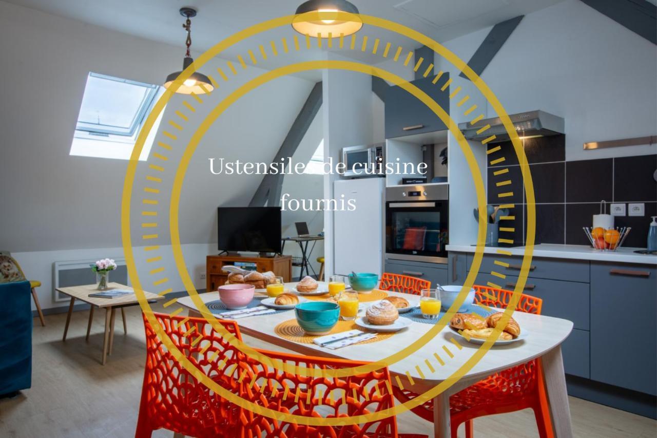 Superlogis - Sous Les Toits - T2- 3etoiles - Blois-hypercentre 1 4 Personnes Apartment Blois