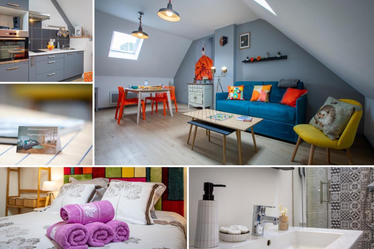Superlogis - Sous Les Toits - T2- 3etoiles - Blois-hypercentre 1 4 Personnes Apartment Blois